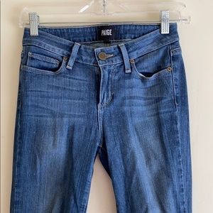 Paige verdugo ankle skinny jeans in color fletcher